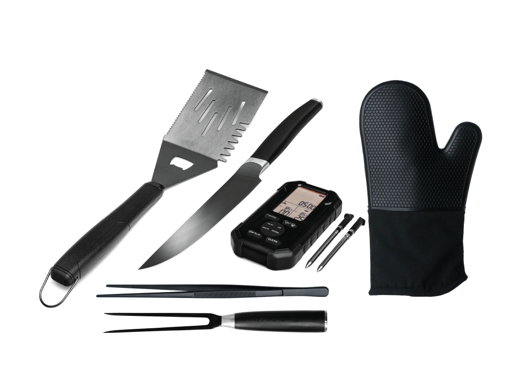 VOLLEDIGE BBQ KIT - VLEESTHERMOMETER - 1