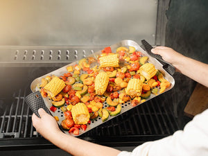 BBQ-BAK VAN ROESTVRIJ STAAL 50×30 CM - 2