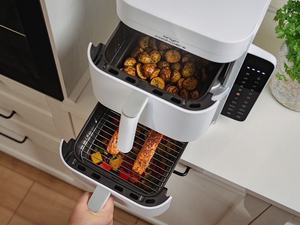 AIRFRYER - DUAL STACK 12L - WIT - 4