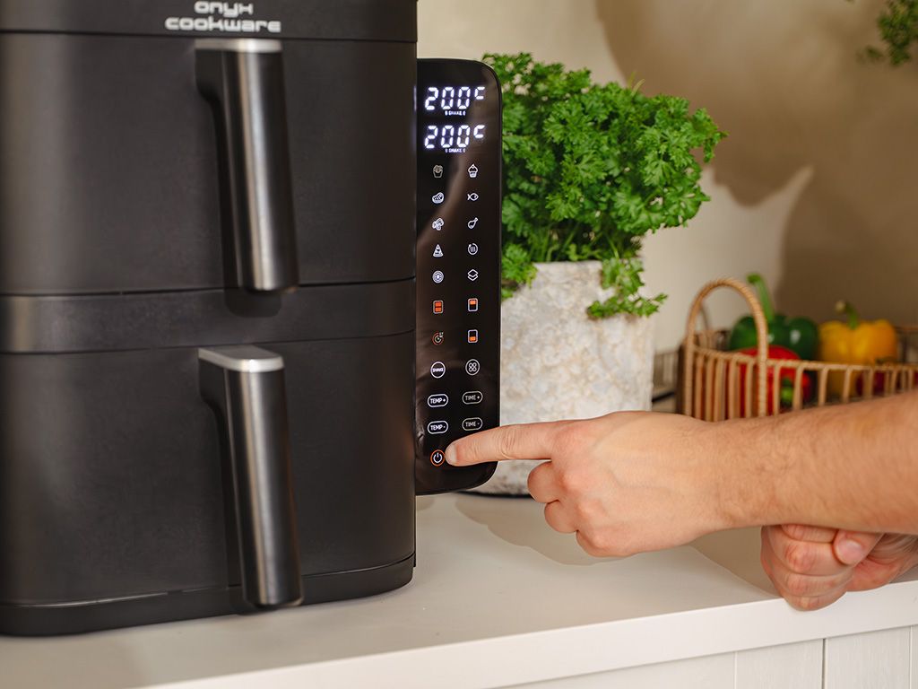 AIRFRYER - DUAL STACK 12L - ZWART - 6