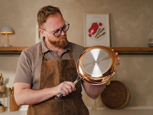 KOPER HYBRID ANTIAANBAK KOEKENPAN 24 CM - 6