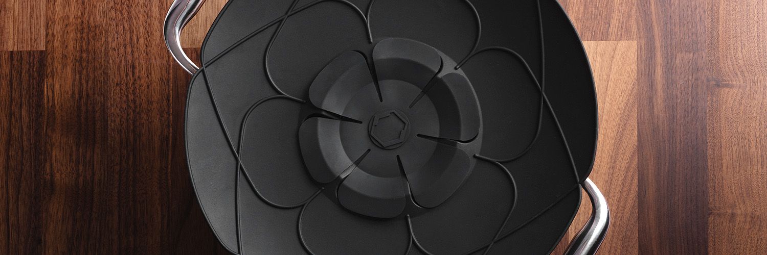 SILICONEN ANTI-KNOEI DEKSEL - 2-DELIG