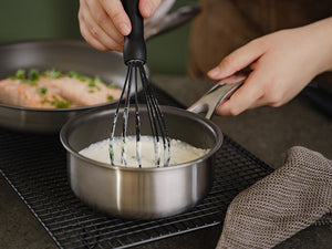 ZERO – NATUURLIJKE ANTIAANBAK STEELPAN 14 CM - 4