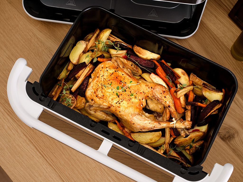 AIRFRYER - DUAL BASKET - 12L - 8