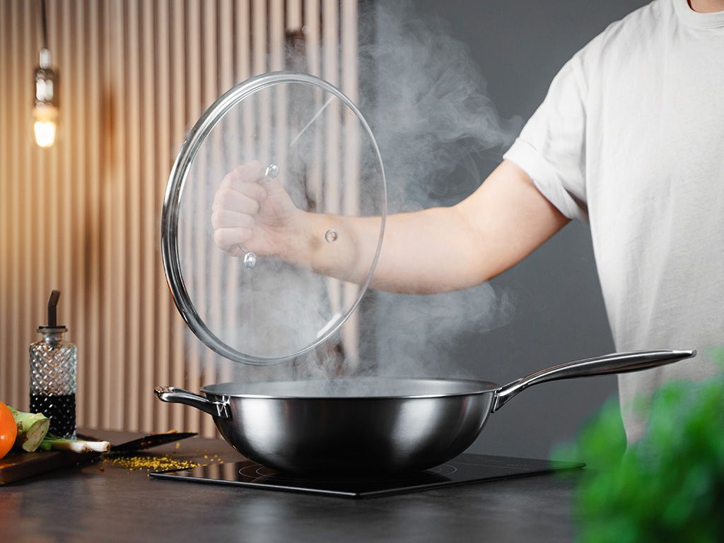 ZERO – NATUURLIJK ANTI-AANBAK WOKPAN 30CM - 7