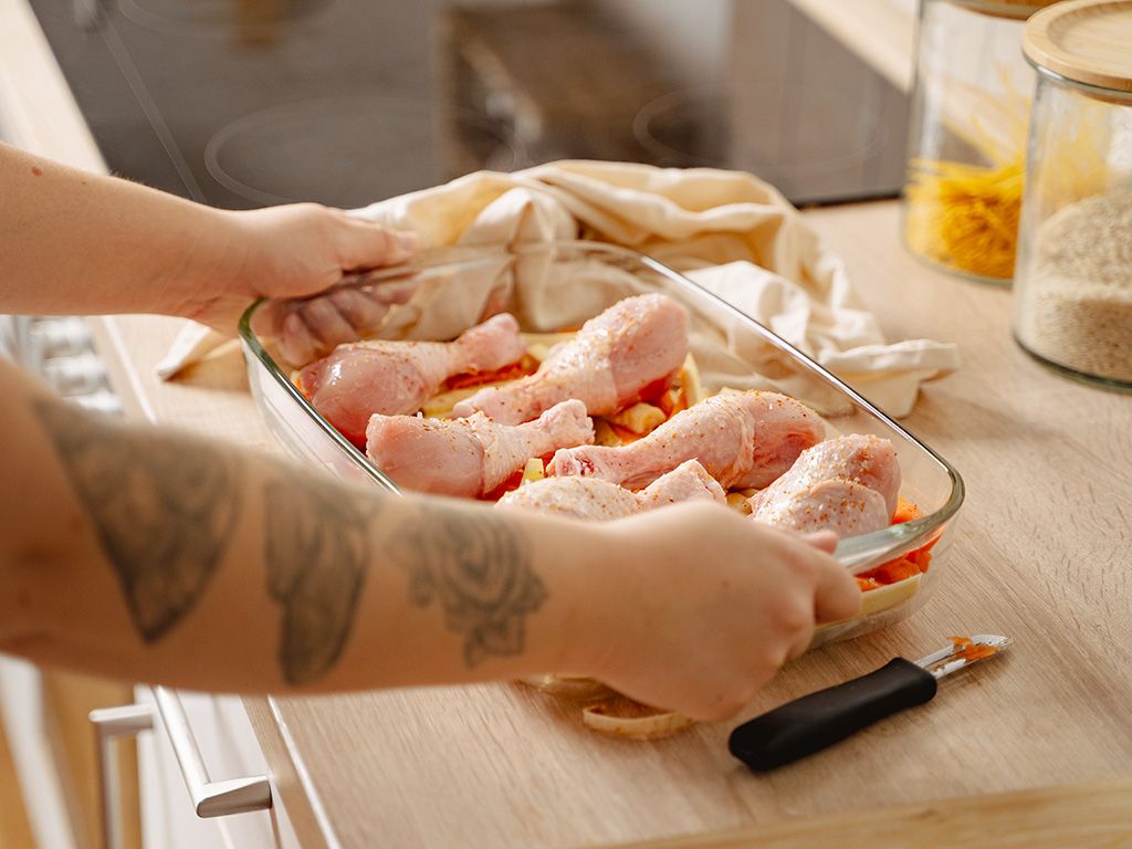 OVENBESTENDIGE GLAZEN SCHAAL- 3.6L - 3