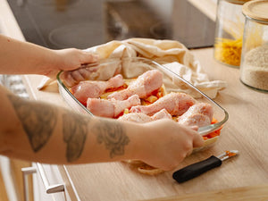 OVENBESTENDIGE GLAZEN SCHAAL- 3.6L - 3