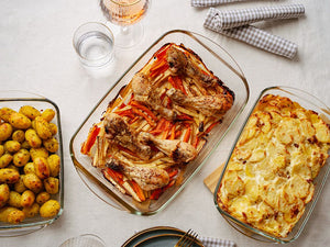 OVENBESTENDIGE GLAZEN SCHAAL- 3.6L - 5