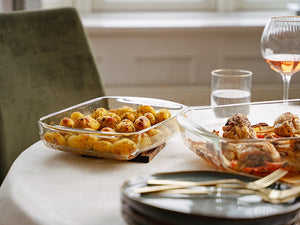 OVENBESTENDIGE GLAZEN SCHAAL - 1.6 L - 2