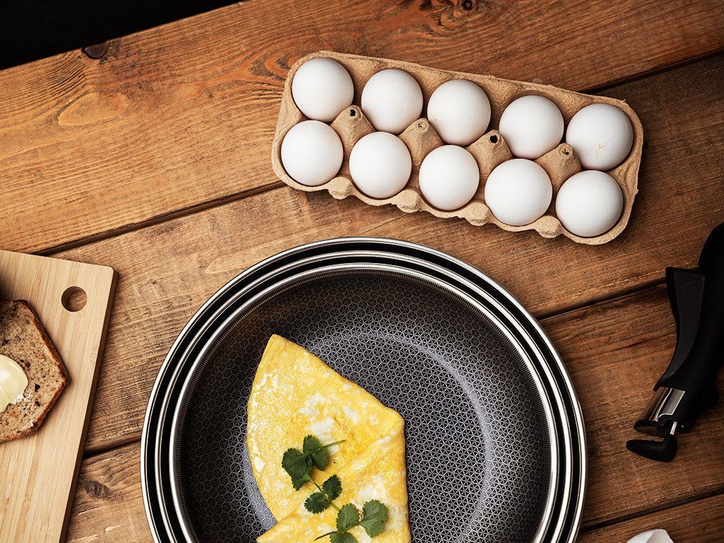 KOEKENPAN MET AFNEEMBARE HANDGREEP SET 3-DELEN - 2