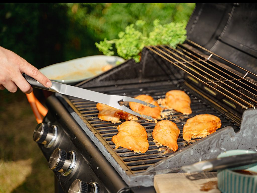BBQ VORK VAN ROESTVRIJ STAAL - 3