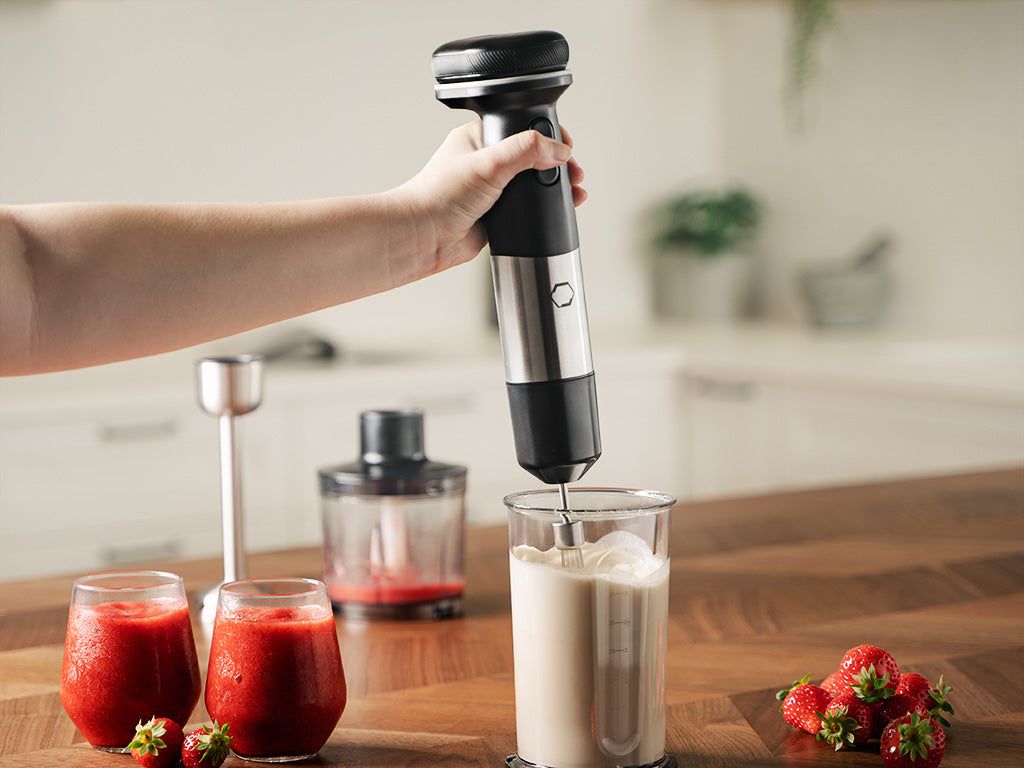 DRAADLOZE STAAFMIXER MET BATTERIJ