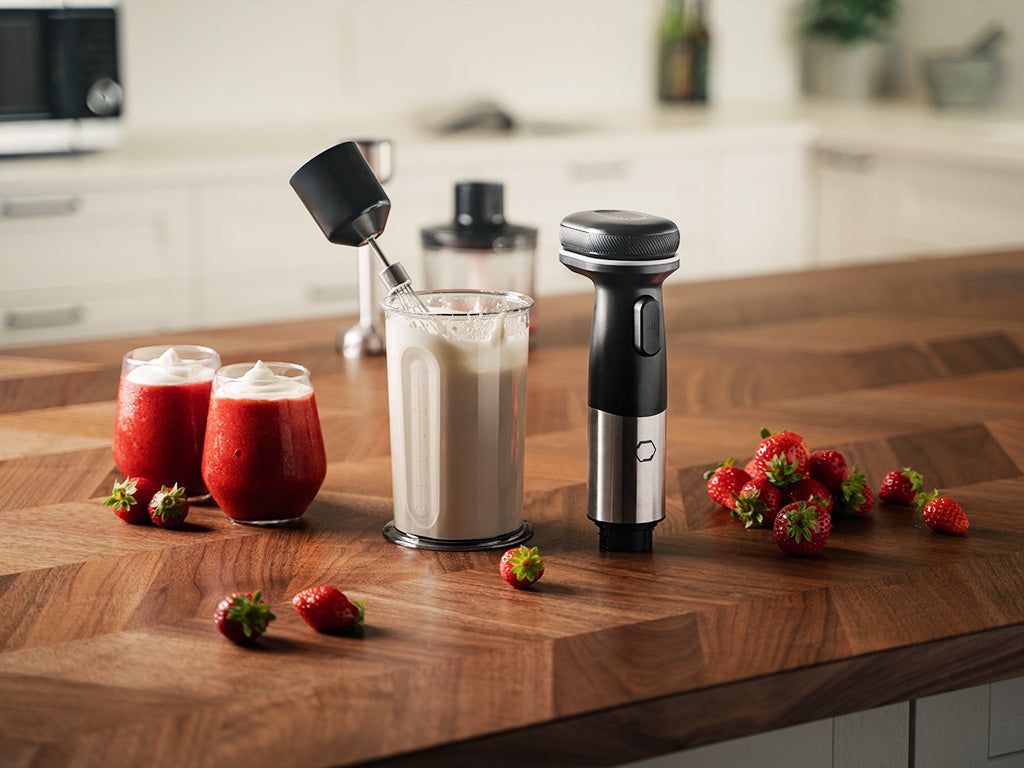 DRAADLOZE STAAFMIXER MET BATTERIJ
