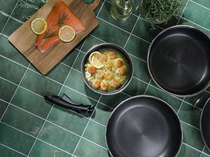 SAUSPOT MET AFNEEMBARE HANDGREEP SET 18CM - 7