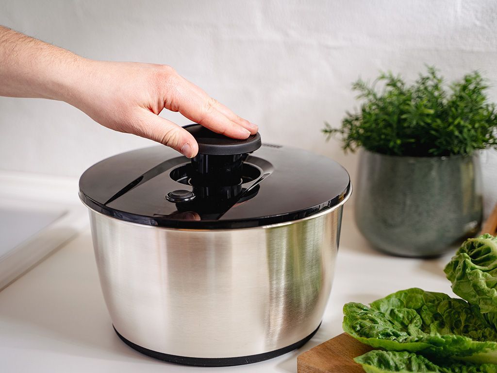 ROESTVRIJSTALEN SLACENTRIFUGE