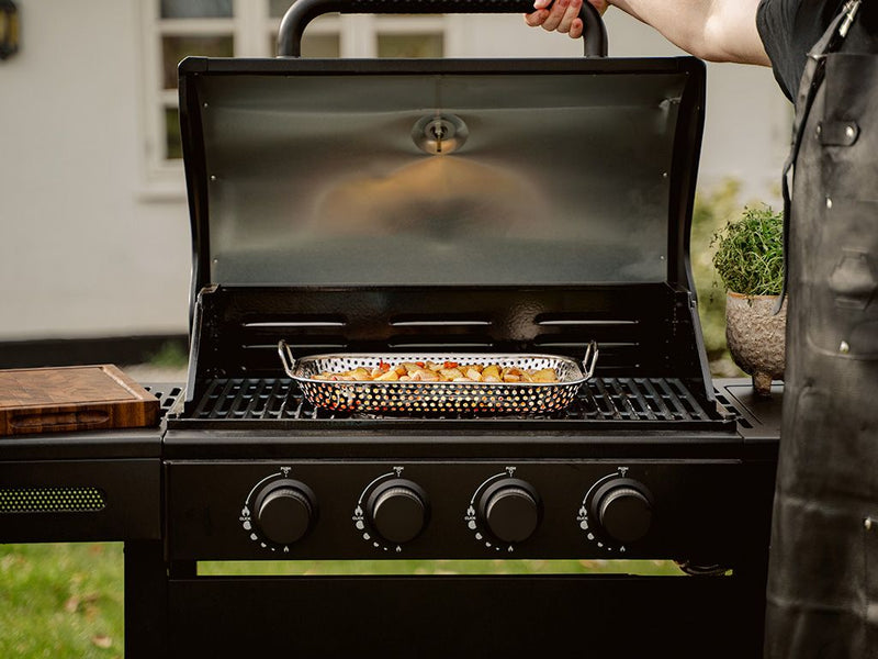BARBECUE GRILLSCHAAL – 2 STUKS