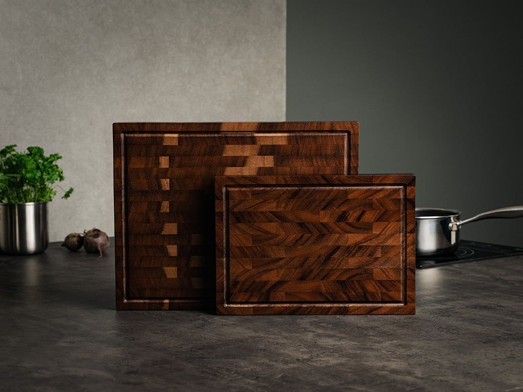 WALNOOT SNIJPLANK – PREMIUM SET - 7