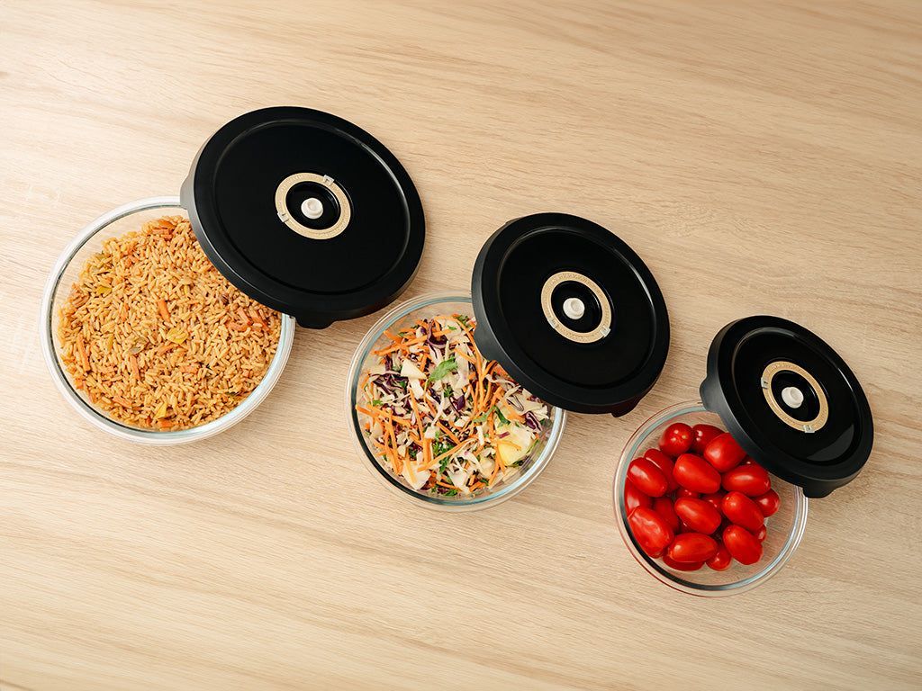 RONDE VACUÜMGLAZEN CONTAINER – 930ML - 9