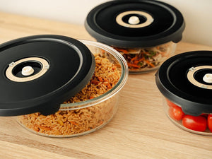 RONDE VACUÜMGLAZEN CONTAINER – 930ML - 10
