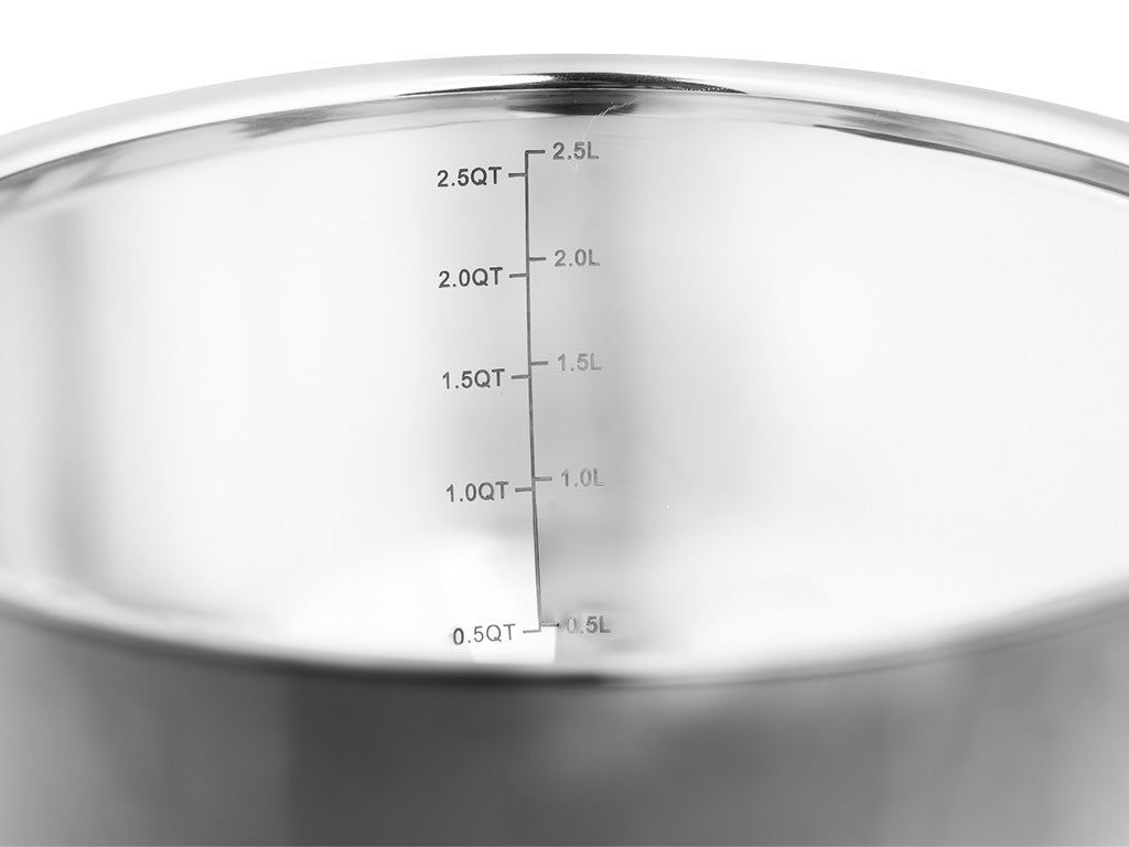 ROESTVRIJ STAAL MENGKOMMEN – 3000ML - 3