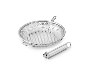 BBQ-GRILLPAN MET AFNEEMBARE HANDGREEP 28 CM - 3