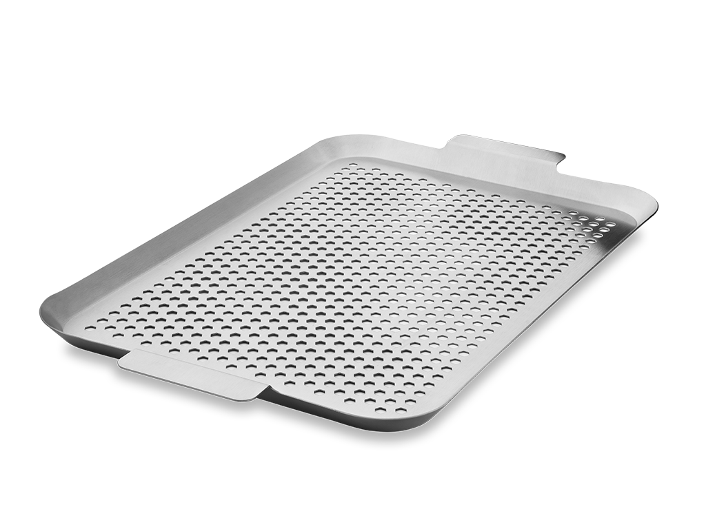 BBQ-BAK VAN ROESTVRIJ STAAL 50×30 CM - 1
