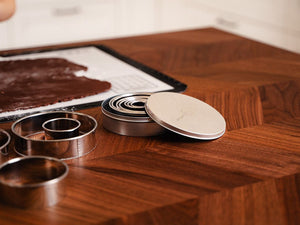 ROESTVRIJSTALEN KOEKJESUITSTEKERSET - 3