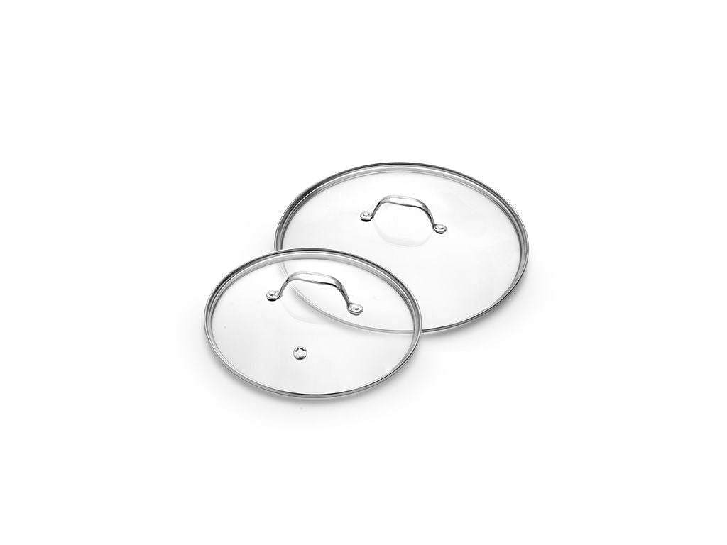 GLAZEN DEKSELSET 20/24 CM – 2-DELIG - 1