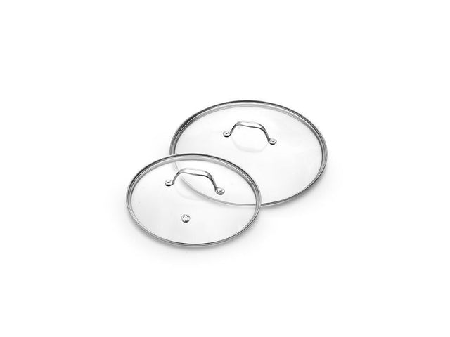 GLAZEN DEKSELSET 20/24 CM – 2-DELIG - 1