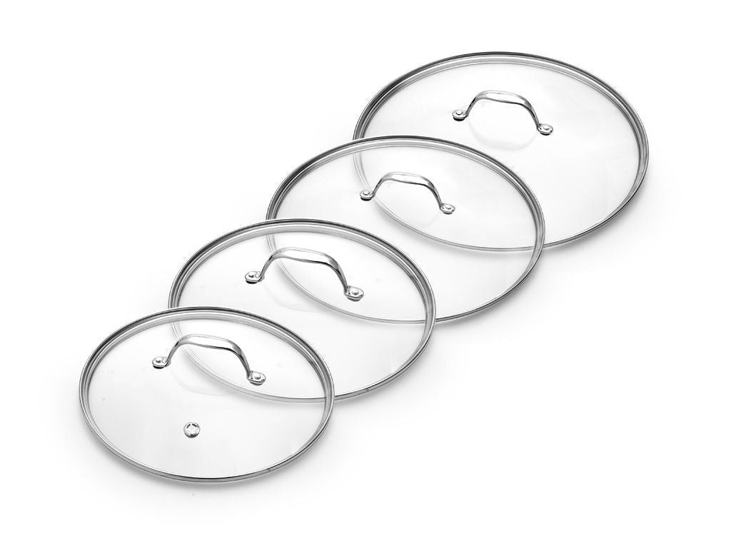 GLASLÅGSSÆT 24/26/28/30 CM – 4 DELE - 1