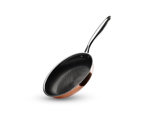 KOPER HYBRID ANTIAANBAK KOEKENPAN 24 CM - 1