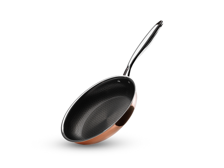 KOPER HYBRID ANTIAANBAK KOEKENPAN 26 CM - 1