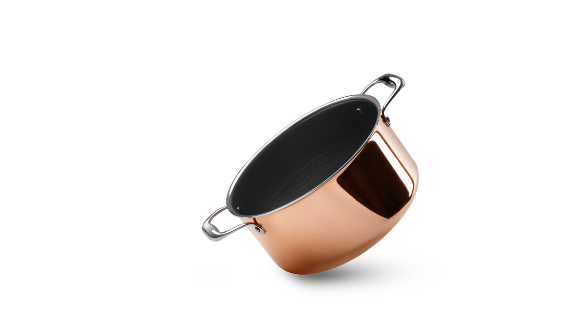 KOPER HYBRID ANTIAANBAK SAUSPAN 18 CM - 1