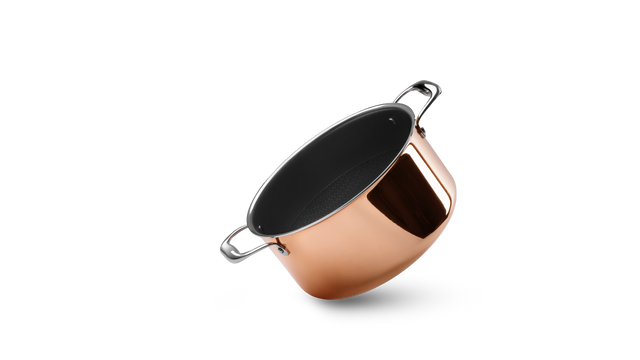 KOPER HYBRID ANTIAANBAK SAUSPAN 18 CM - 1