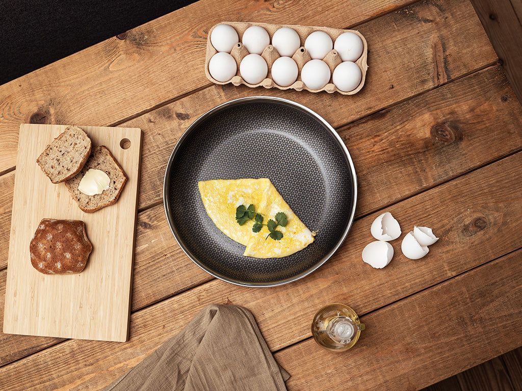 FRYING PAN WITH DETACHABLE HANDLE 28CM SET - 2