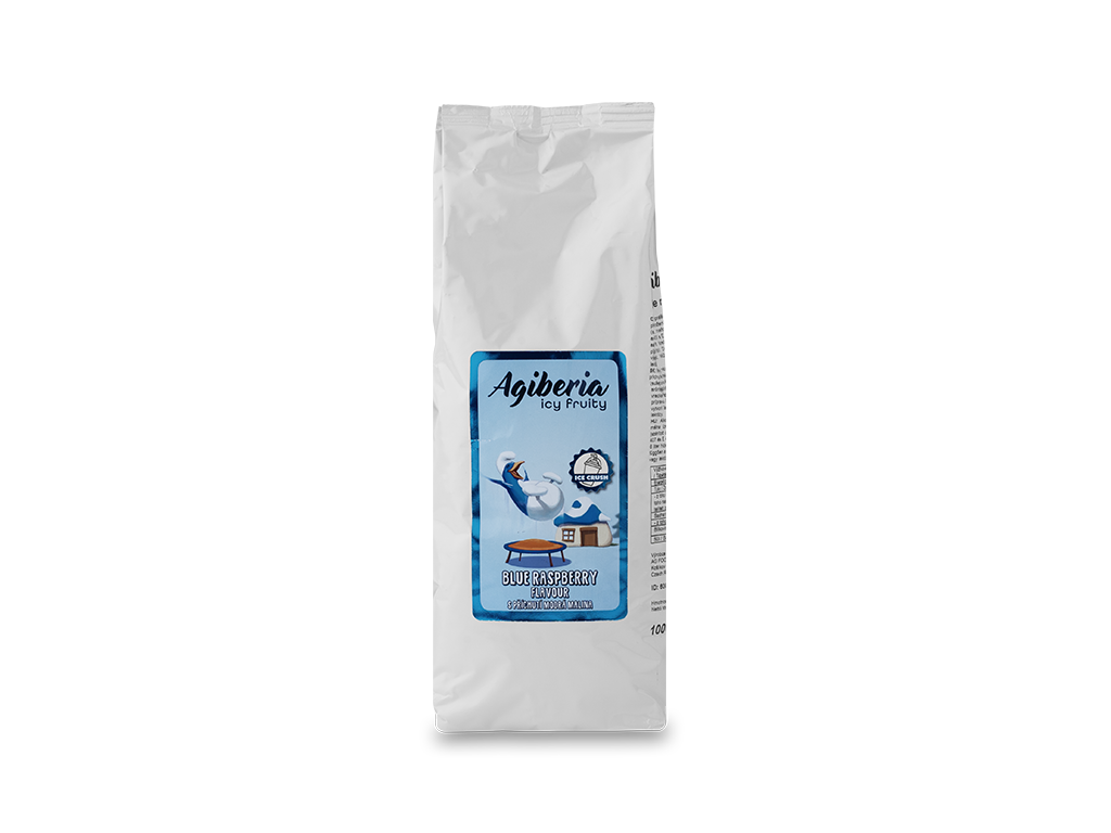 BLAUWE FRAMBOOS SLUSH ICE MIX – 1 KG - 1