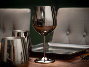 WIJNGLAS IN ROESTVRIJ STAAL - 2