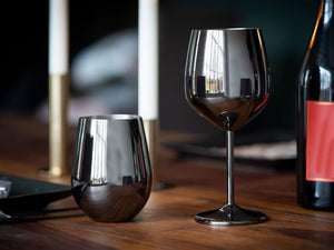 WIJNGLAS IN ROESTVRIJ STAAL SET 4-PAK - 9