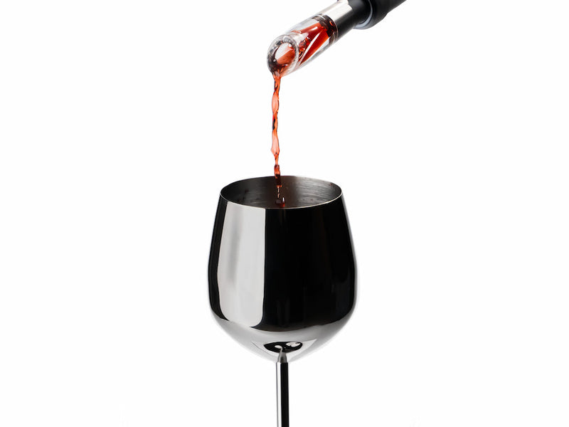 ENSEMBLE DE VERRE - VERRE À VIN EN ACIER INOXYDABLE