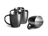 TASSE EN ACIER INOXYDABLE 4-PC