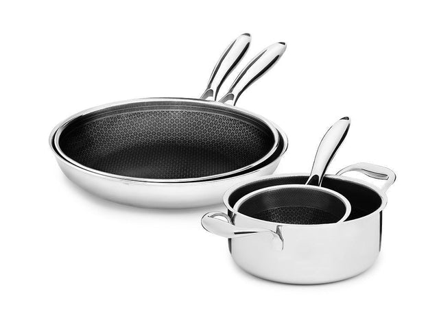 GEMENGDE POT/PAN SET - 4-DELEN - 1