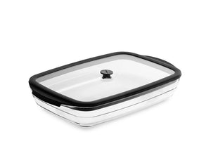 OVENBESTENDIGE GLAZEN SCHAAL - 2L - 1