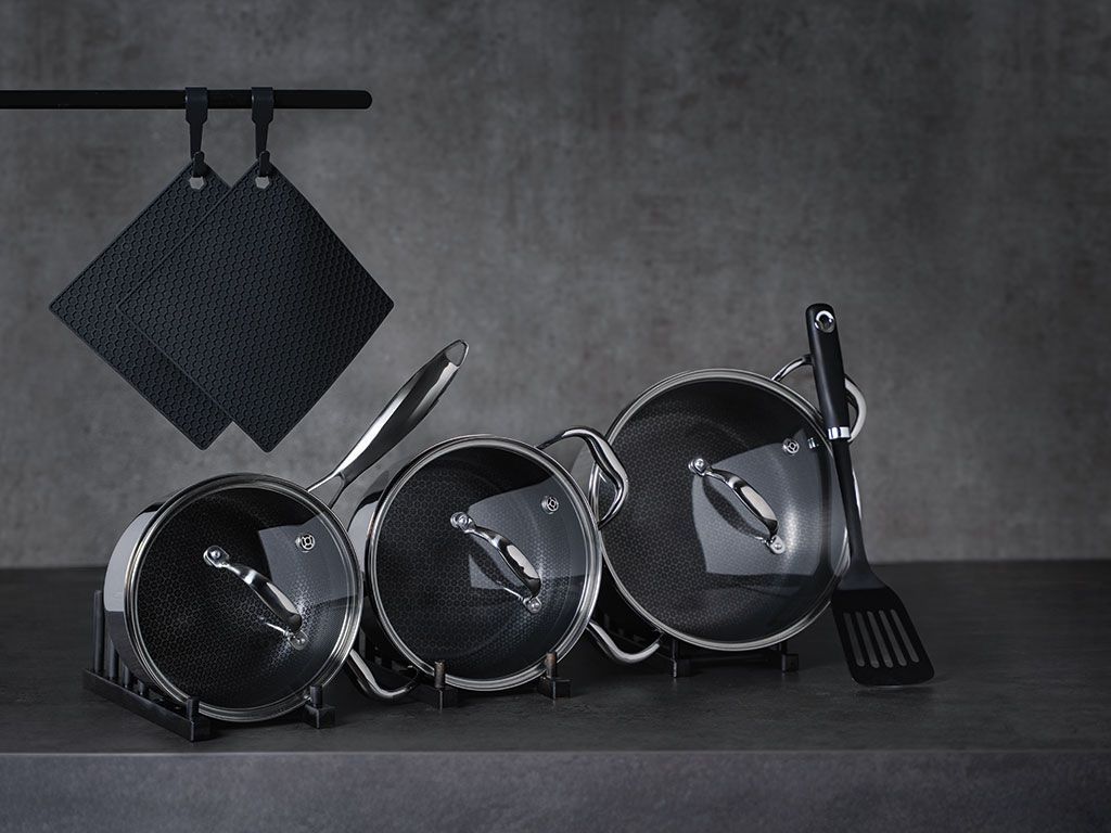 ESSENTIEEL KOOKPOTTEN SET – 3-DELEN