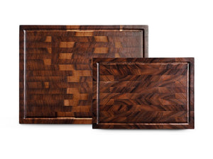 WALNOOT SNIJPLANK - 2pc - 1