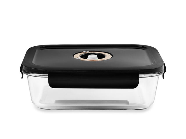 RECHTHOEKIGE VACUÜM GLAS CONTAINER - 1040ML - 1