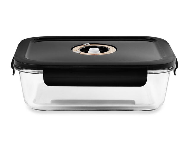 RECHTHOEKIGE VACUÜM GLAS CONTAINER - 1480ML - 1