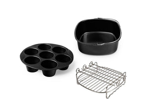 AIR FRYER TOEBEHOOR 3-PAKKEN - 8L - 1