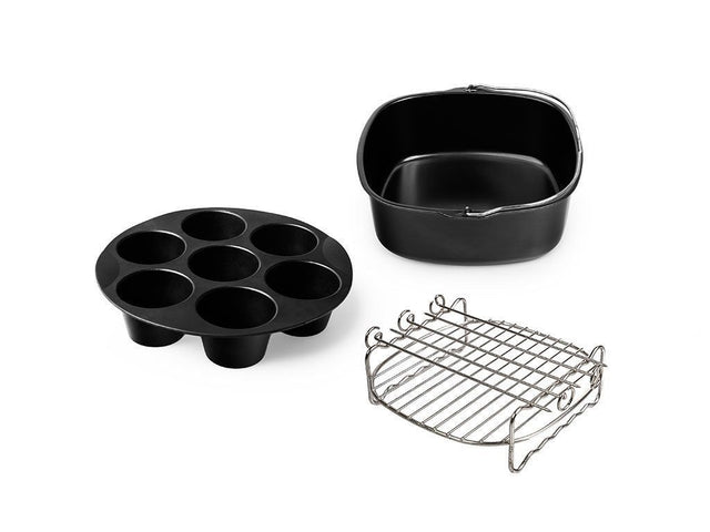 AIR FRYER TOEBEHOOR 3-PAKKEN - 8L - 1
