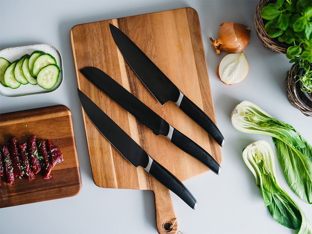 3-DELEN KOKS-VLEES-BROOD MESSENSET - 2