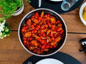 KOEKENPAN MET AFNEEMBARE HANDGREEP SET 3-DELEN - 3